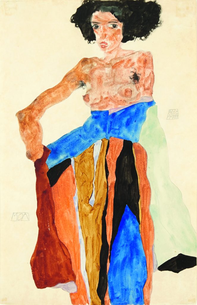 Egon_Schiele_Moa_1911_Gouache_watercolor_and_pencil_on_paper_48_x_31_cm_Private_collection_London_Picture__Mathias_Kessler_2017-663x1024