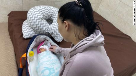 La gestante subrogada ucraniana Victoria dio a luz hace una semana a una pareja que vive en el extranjero.