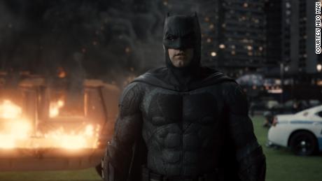 Ben Affleck como Batman en Zack Snyder Justice League.  & # 39;
