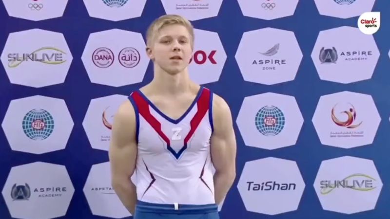 Ivan Kulyak: gimnasta rusa criticada por comportamiento impactante