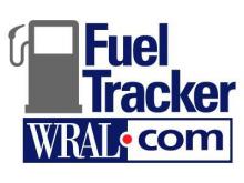 logotipo de rastreador de combustible apilado