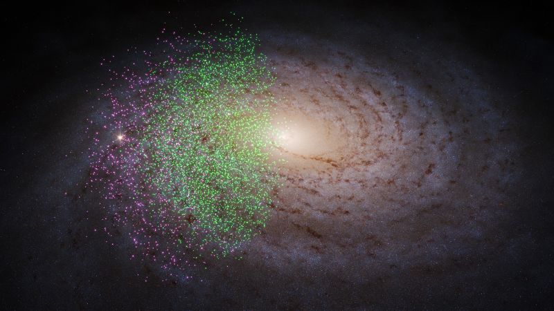 Se han encontrado dos antiguas corrientes estelares que ayudaron a construir la Vía Láctea primitiva
