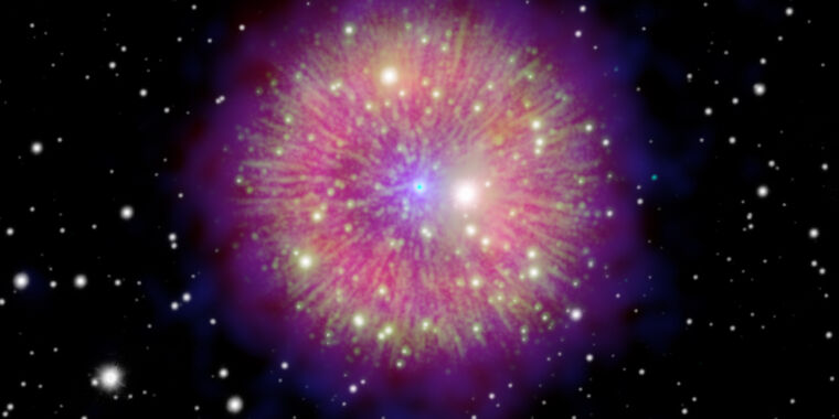 Daily Telescope: Observando un remanente de supernova de 800 años