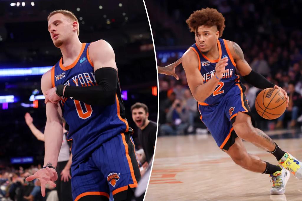 Donte DiVincenzo y Myles McBride lideran a los Knicks en su triunfo sobre los Nets
