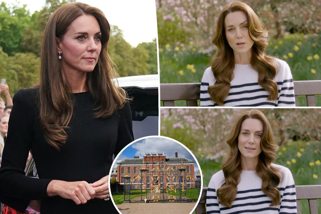 El video sobre el cáncer de Kate Middleton filtrado por el Palacio de Kensington después de que se filtrara su diagnóstico: informe