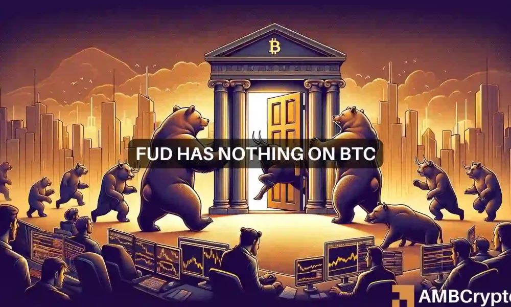 Bitcoin - ¡Deshazte del FUD porque el precio de BTC todavía está en camino a $85,000!