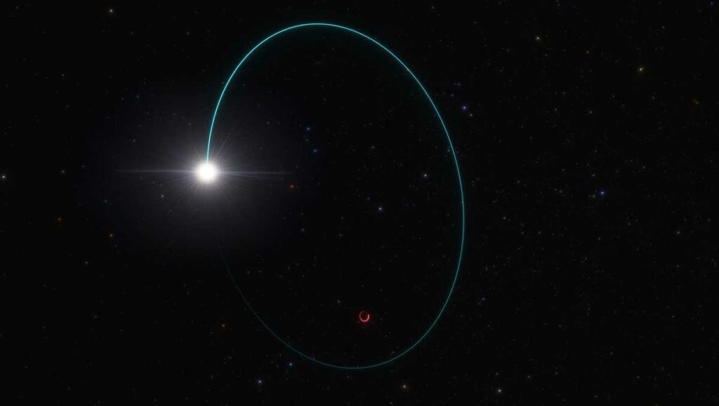 Detectan un enorme agujero negro a menos de 2.000 años luz de la Tierra
