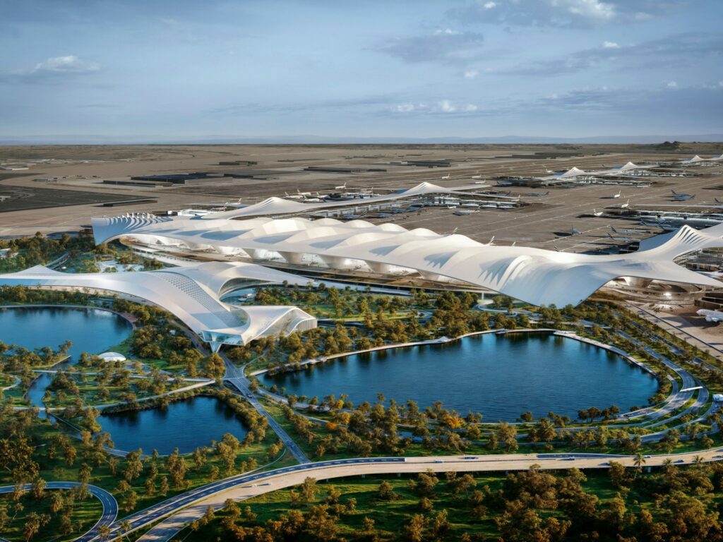 Dubai anuncia la construcción del edificio aeroportuario más grande del mundo con un coste de 35.000 millones de dólares  noticias de aviación