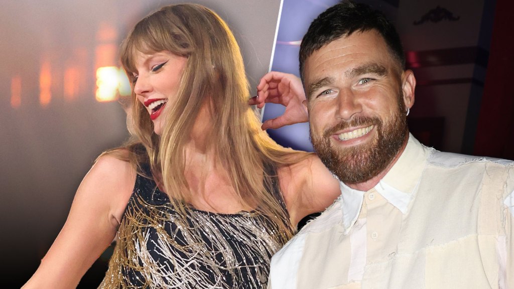 Travis Kelce muestra su apoyo a Taylor Swift en el concierto Eras Tour en París tras el rodaje de ‘Grotesquerie’