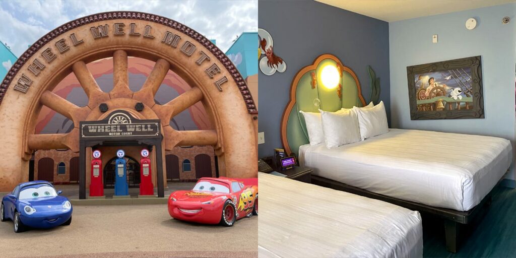 Alojarse en el Disney Art Animation Hotel como adulto vale la pena por 5