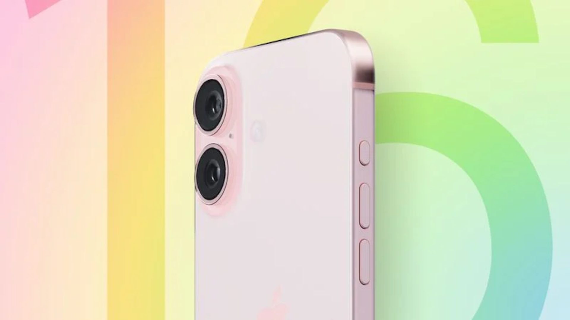 Diseño de pastilla de cámara del iPhone 16