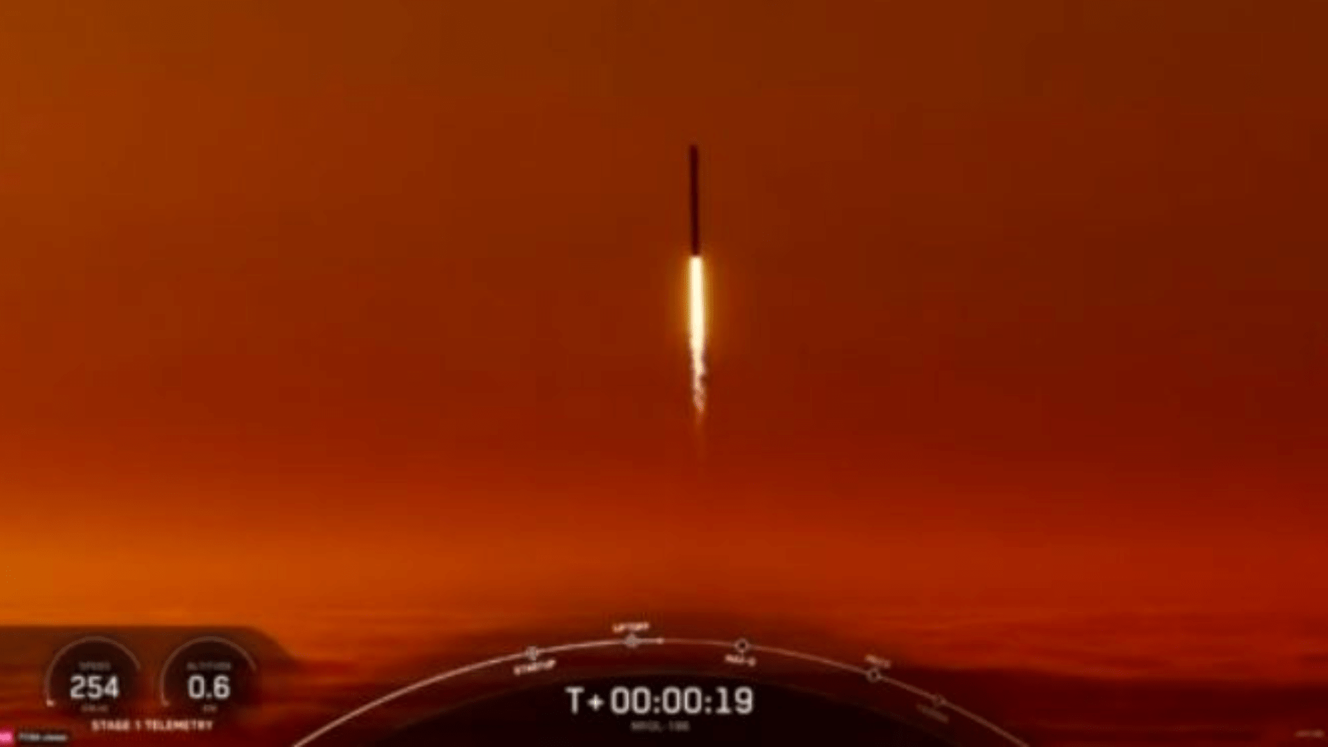 SpaceX lanza un cohete Falcon 9 desde la Base de la Fuerza Espacial Vandenberg en el sur de California, con una carga útil para la Oficina Nacional de Reconocimiento, la agencia gubernamental responsable de la construcción de satélites espías estadounidenses, el 28 de junio de 2024. (SpaceX)