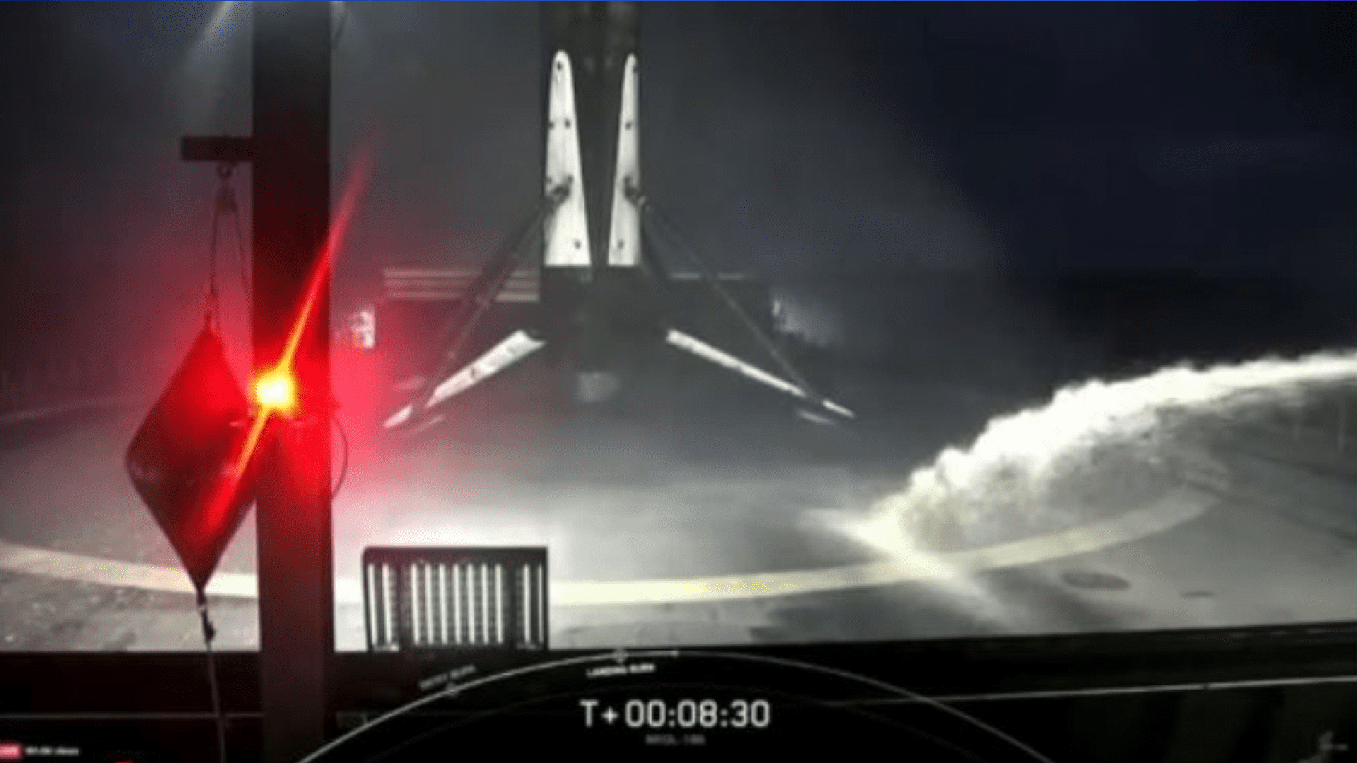 El cohete Falcon 9 de SpaceX regresó a la Tierra y realizó un aterrizaje de precisión en la nave espacial drone 