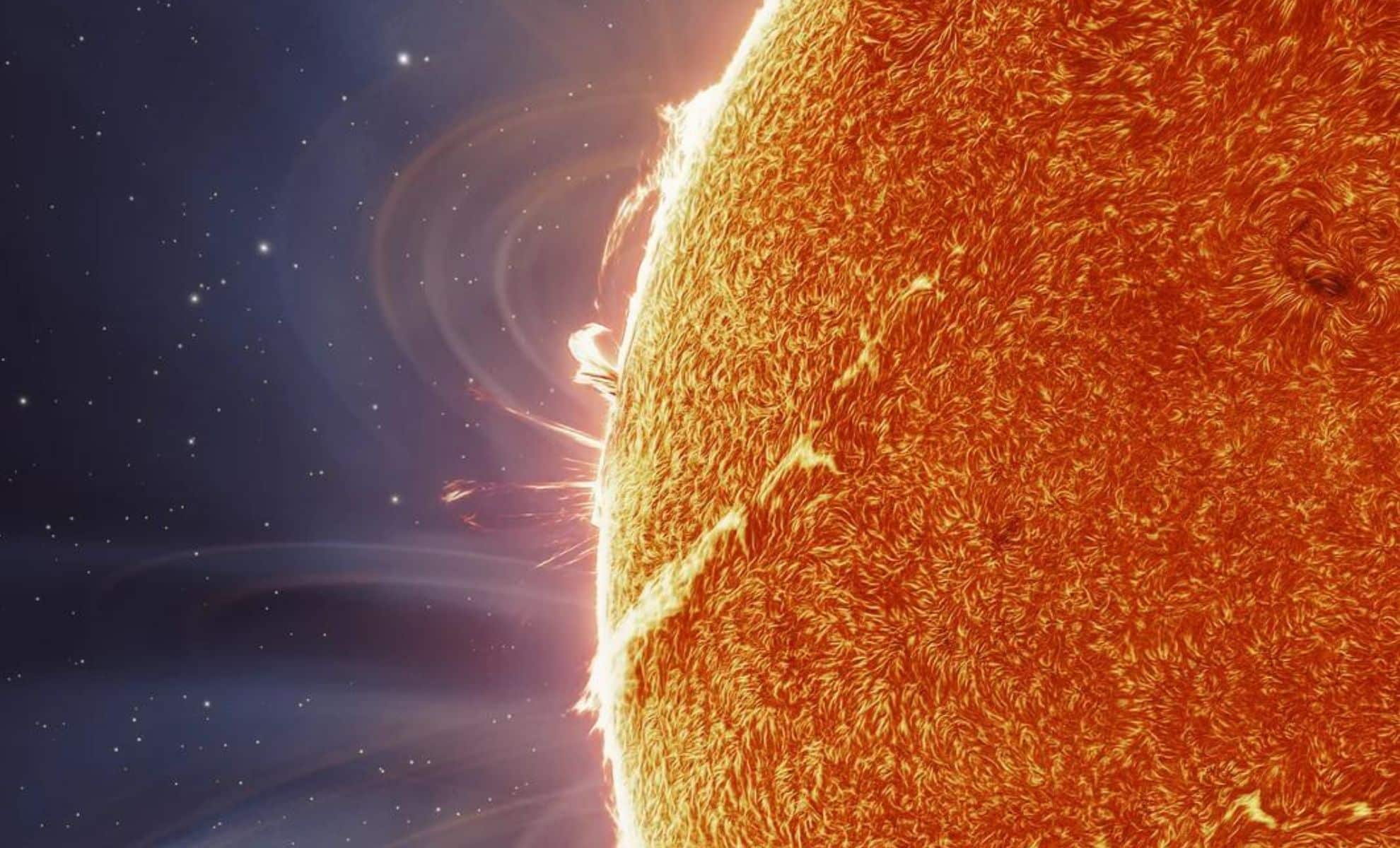 El sol como nunca antes lo habías visto Nuevas imágenes revelan sus detalles únicos.