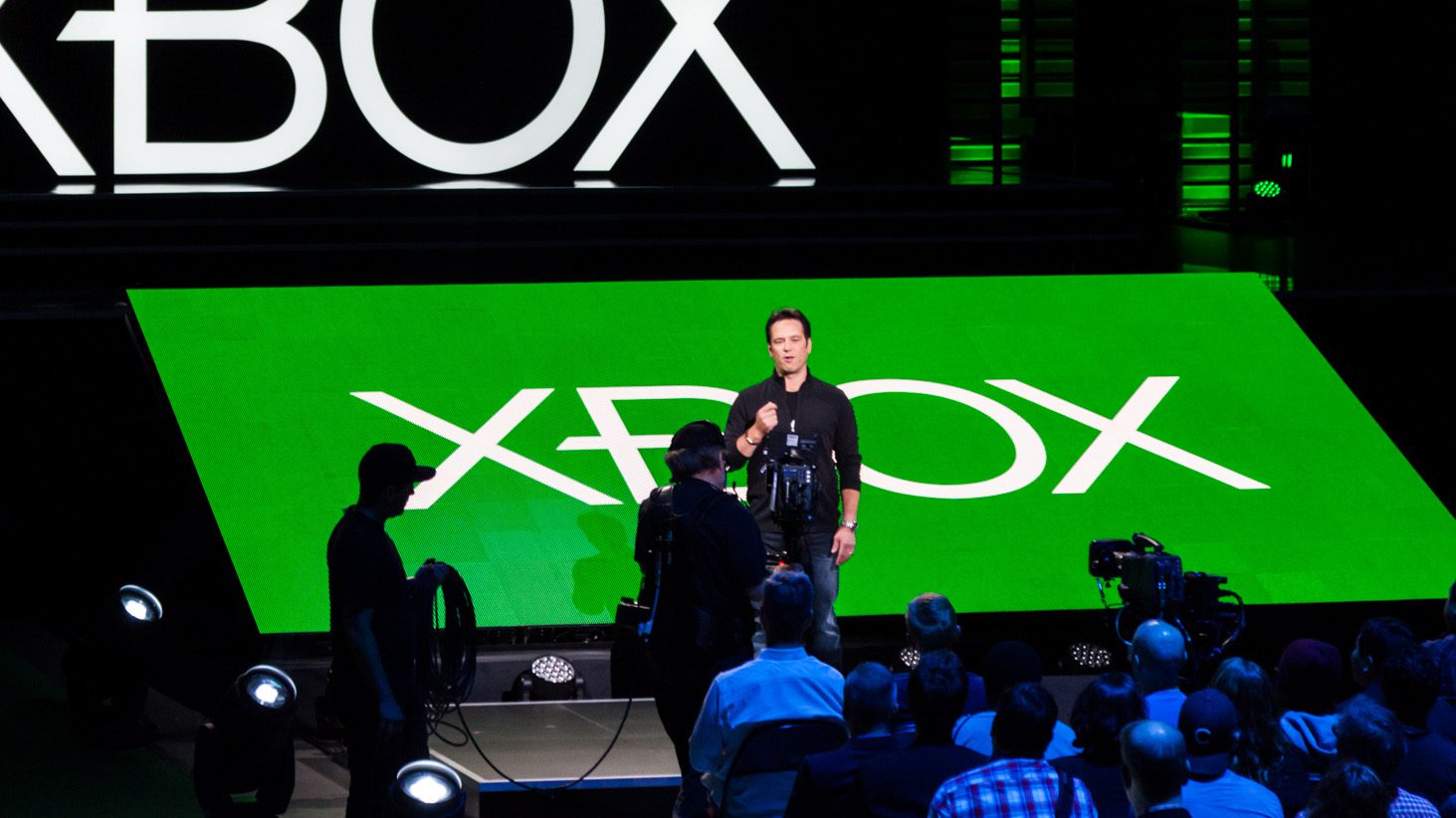 conferencia de prensa de xbox