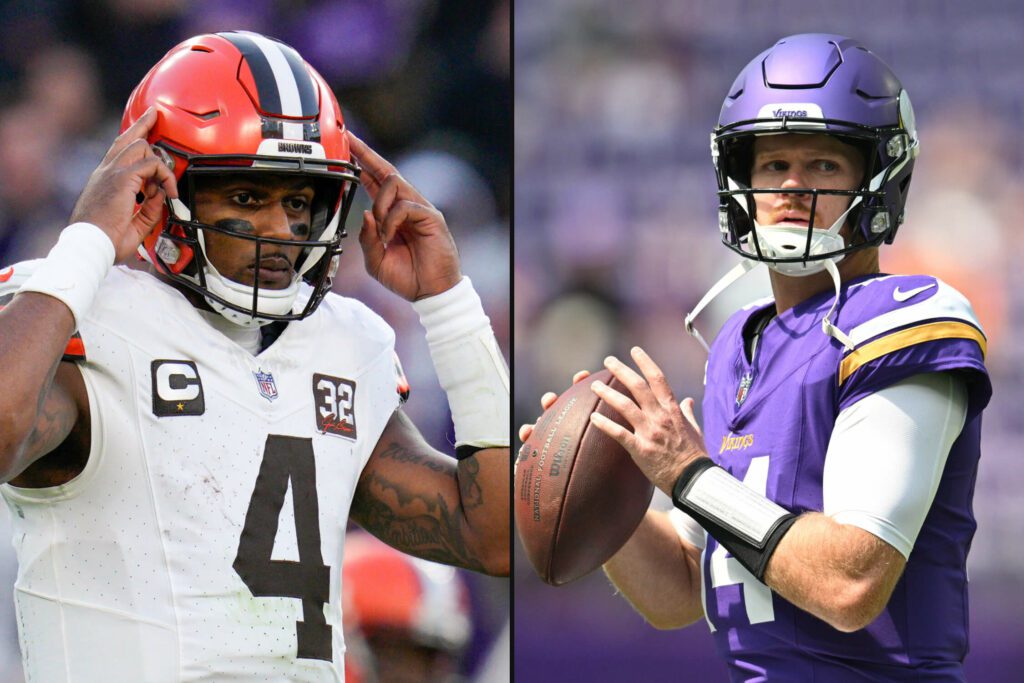 Deshaun Watson, Sam Darnold y otros jugadores dignos de ver en el entrenamiento conjunto entre Browns y Vikings