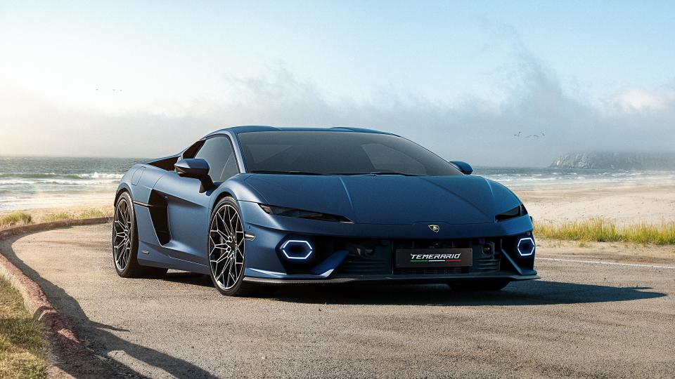 Nuevo Lamborghini Temerario en Pebble Beach, California. (Crédito: Lamborghini)