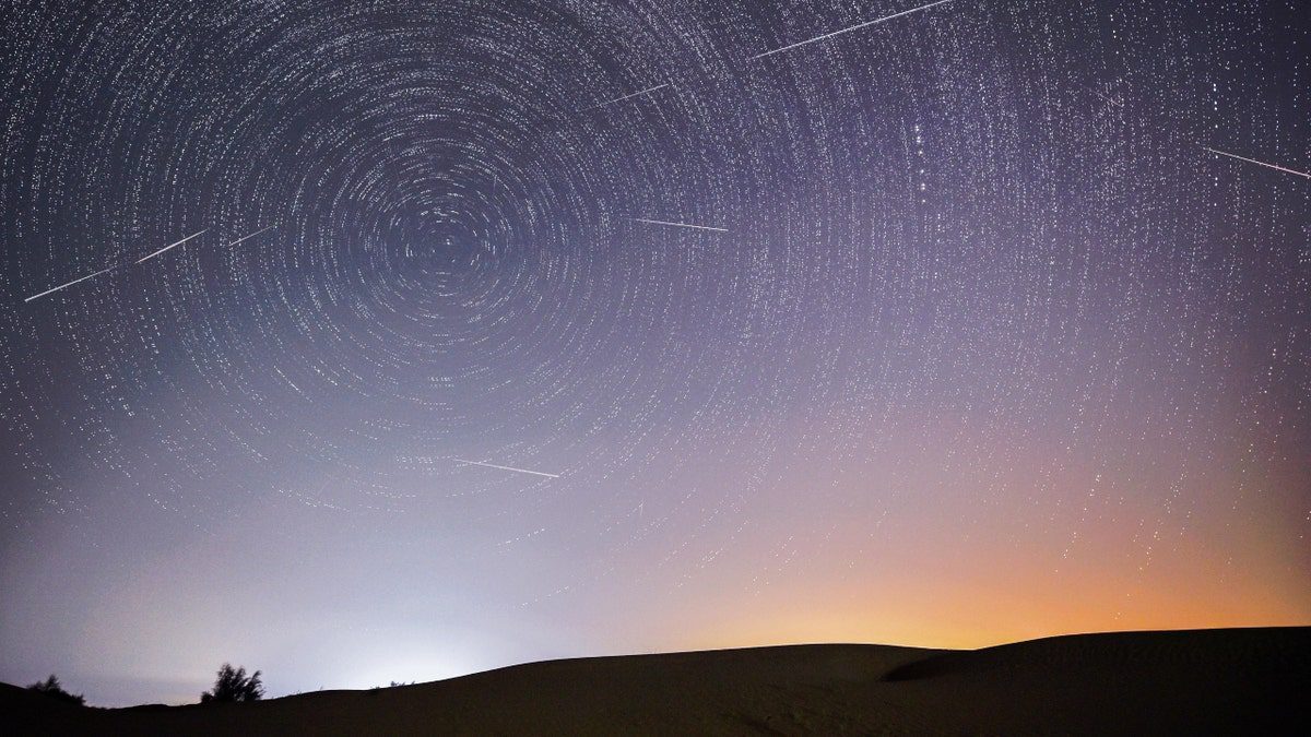 Lluvia de meteoritos de las Perseidas en el interior de China